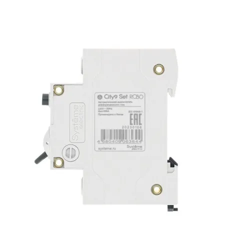 Выключатель автоматический дифференциального тока 2п (1P+N) C 25А 30мА тип AC 4.5кА City9 Set 230В SE C9D34625 фото 6