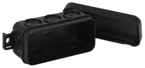 Коробка распределительная ОП Тусо 43х88х35мм УХЛ1 черн. Ruvinil 67091Ч фото 2