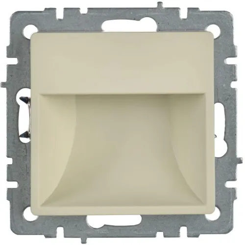 Подсветка светодиодная BRITE встраив. ПЛ20-БрКр механизм беж. IEK BR-FL20-K10 фото 2