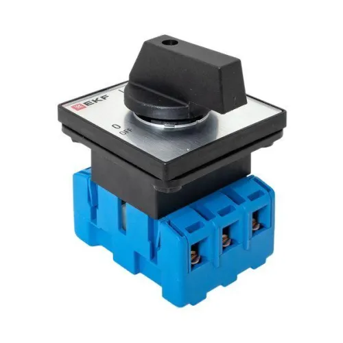 Переключатель кулачковый ПК-2-13 3П 63А "ВКЛ-ВЫКЛ" EKF pk-2-13-63 фото 11