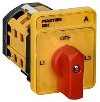 Переключатель кулачковый 63А (сх. 98) стандартная рукоятка IEK MI-CS10-063-098