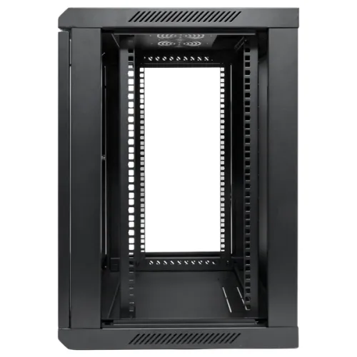 Шкаф настенный 19дюйм TERACOM PRO 12U 600600мм дверь стеклянная с замком-ручкой черн. EKF TRP-WLL-1266-40B фото 6