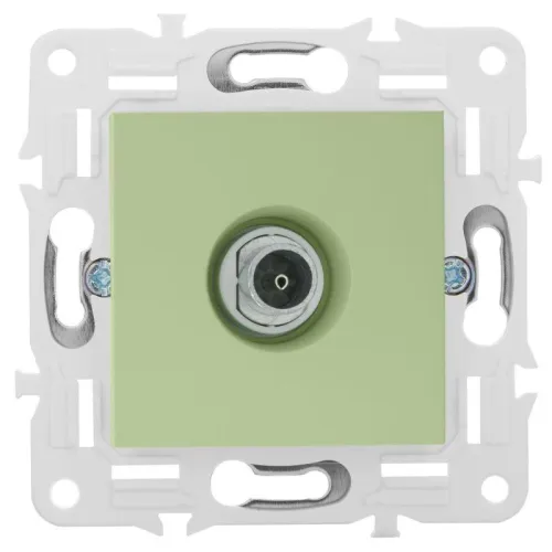 Розетка TV оконечная SKANDY SK-A12G мятный IEK SK-A10-O-K06 фото 2