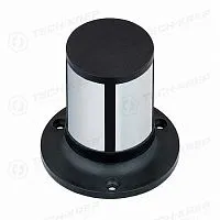 Ножка круглая регулируемая сверху d50х80мм метал. хром Tech-Krep/Zitar 148550