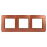 Рамка 3-м 12-5103-14 сатин медь Эра Б0052527