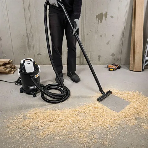 Пылесос строительный KR15 1200Вт 15л 4м Kranz KR-16-1115 фото 14
