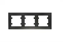 Рамка 3-м Karea RIZZ STAR чер. Makel 88054703