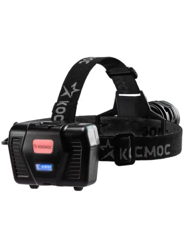 Фонарь налобный аккум. 10Вт Laser LED/Li-ion18650 3х1200мА.ч алюм. КОСМОС (KOC854Lit) фото 4