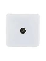 Розетка телевизионная проходная TV 1-м ОП Viola бел. LEZARD 751-0200-129