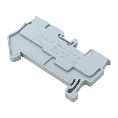 Колодка клеммная пружинная 1.5 Push-in 3 вывода сер. EKF PIT-1.5-3 фото 8