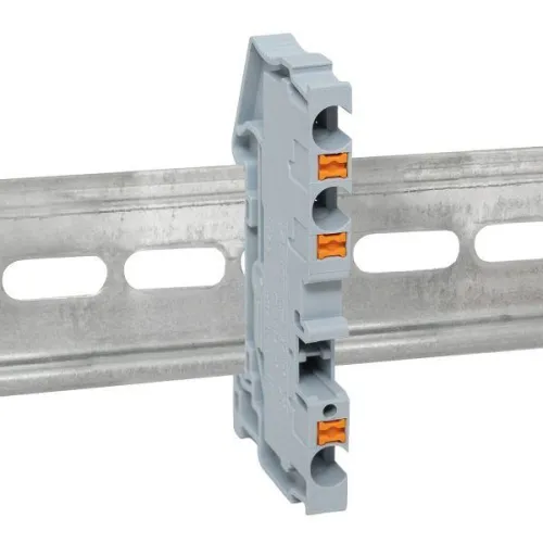 Колодка клеммная пружинная 4 Push-in 3 вывода сер. EKF PIT-4-3 фото 8