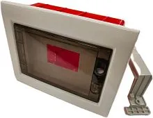 Корпус щита распределительного для модульного оборудования 8M встраив. прозрачная дверца Cetinkaya Pano CP10908