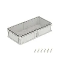 Корпус 600х300х146мм IP67 с прозр. крышкой 21мм с фланцами пластик. DKC 563211