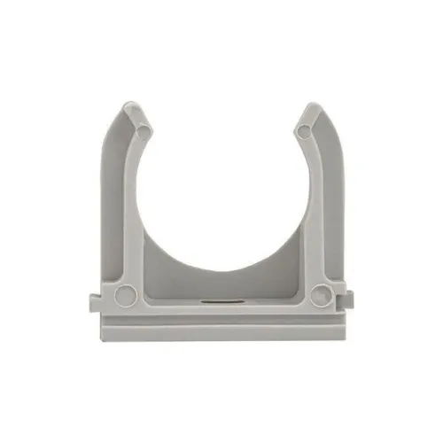 Держатель для труб (клипса) d32мм сер. (уп.50шт) Plast EKF derj-z-32n фото 6