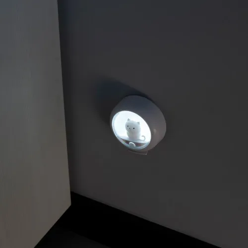 Светильник светодиодный TS8-CAT-SENS 1Вт 6500К IP22 ночник аккумулятор 400мА.ч датчик движения магнитное крепление с клеевым слоем JazzWay 5062016 фото 8