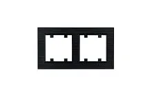 Рамка 2-м Karea LINE STAR чер. Makel 86054702