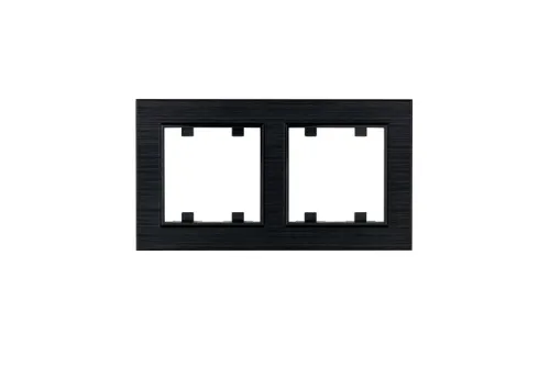 Рамка 2-м Karea LINE STAR чер. Makel 86054702