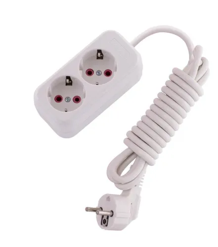 Удлинитель 2х3м с заземл. 16А IP20 Lila LEZARD 720-0203-201