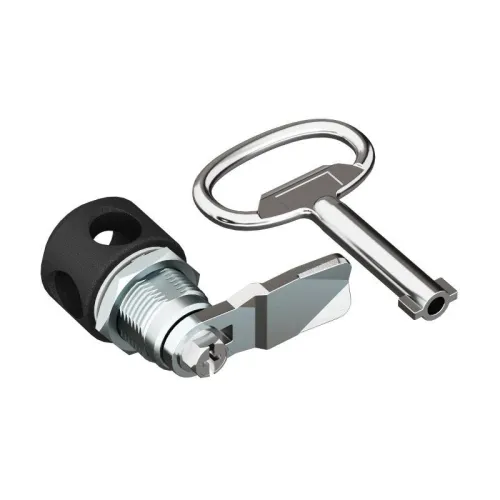 Накладка для навесного замка шкафов ST и CE с личинкой под ключ с двойн. бородкой 3мм DKC R5CE222 фото 3