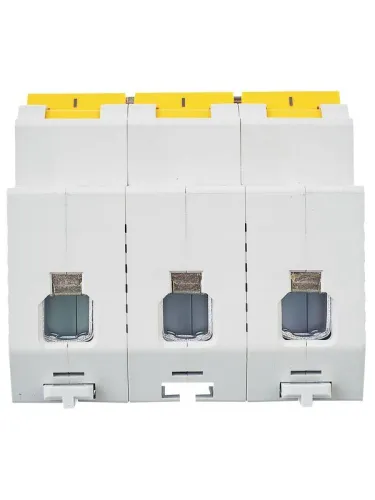 Выключатель автоматический модульный 3п D 125А 15кА ВА47-150 KARAT IEK MVA50-3-125-D фото 5