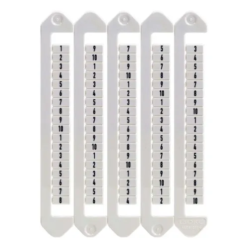 Маркировка для клемм ширина 5мм символ "3" вертикалная ориентация DKC NUTB-5-3V