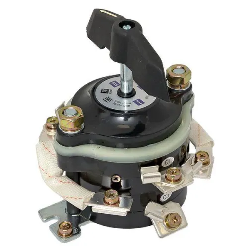 Переключатель пакетный реверсивный 1-кл. 100А IP00 ПП 3-100/Р М3 исп.3 черн. EKF pp-3-100-3r фото 5