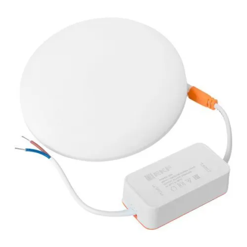 Светильник светодиодный ДВО 1105 18Вт 4000К IP20 круглый встраив. даунлайт безрамочный LUMA EKF DLL-1105-R-18-4000 фото 3