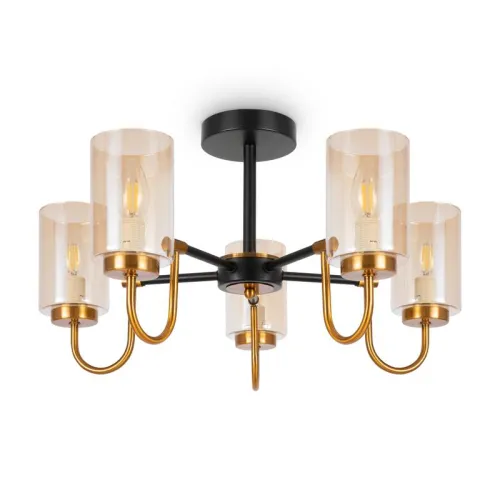 Светильник Jewel 40Вт E14х5 IP20 потолочн. Freya FR5321CL-05BZ фото 6