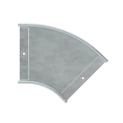 Угол для лотка горизонтальный 45град. 200х100 CPO 45 в компл. с крепежн. элемент. цинк-ламель DKC 36103KZL фото 3