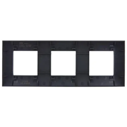 Рамка 3-м SKANDY SK-F03T титан IEK SK-M32-K48 фото 3