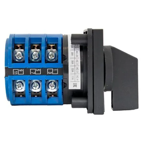 Переключатель кулачковый ПК-1-53 3П 32А "1-2" EKF pk-1-53-32 фото 2