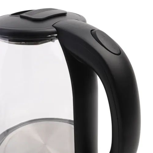 Чайник стеклянный ELX-KG05-C02 черн. ПРОМО Ergolux 14922 фото 3