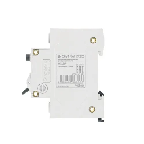 Выключатель автоматический дифференциального тока 2п (1P+N) C 32А 30мА тип AC 4.5кА City9 Set 230В SE C9D34632 фото 7