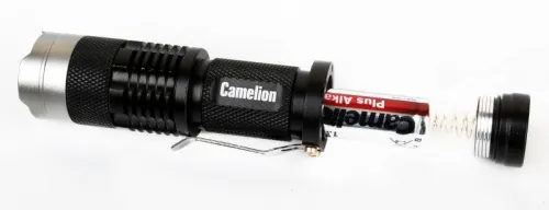Фонарь LED5135 (LED XPE ZOOM 3 реж 1хLR6 алюм. блистер черн.) Camelion 12915 фото 12