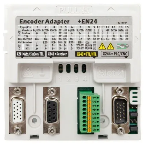 Карта расширения для подключения энкодера Absolute/SinCos/TTL/HTL/Resolver для преобразователя частоты PRO-Drive PD-500 EKF PD-500-ACC-EN24 фото 3