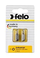 Бита Industrial TX 9х25 на блистере (уп.2шт) FELO 02609036