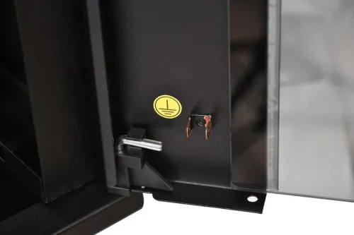 Шкаф коммутационный ШРН-Э-18.650-9005 18U 600х650мм передн. двер. стеклян. 50кг черн. ЦМО 1213971 фото 5