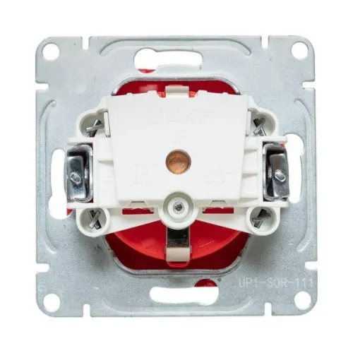 Розетка СП Эпика 16А с заземл. защ. шторки механизм красн. EKF UP1-SOR-111 фото 4