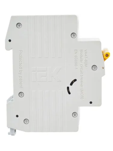 Выключатель автоматический модульный 3п C 20А 6кА ВА47-60M KARAT IEK MVA31-3-020-C фото 7