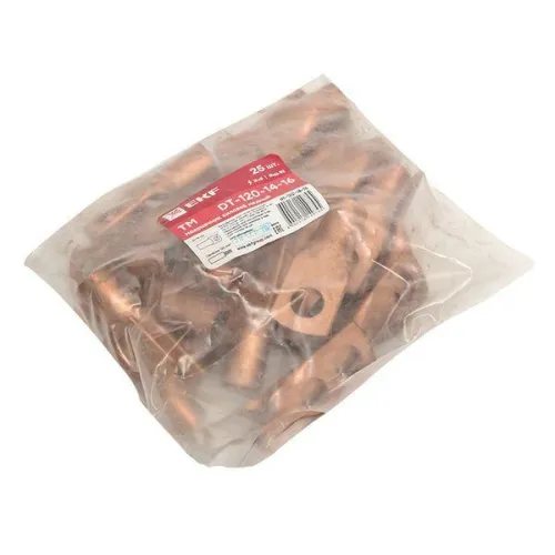 Наконечник медный DT-120-14-16 (ТМ) EKF dt-120-14-15 фото 3