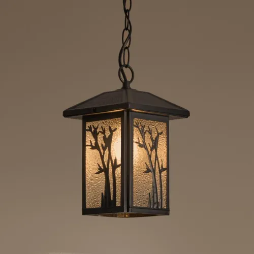 Светильник Saga 1х40Вт E27 IP44 подвесной Voltega VGL7218PL-01B фото 11