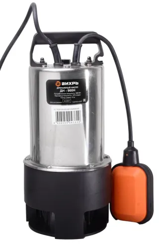 Насос дренажный ДН-900H Вихрь 68/2/21 фото 5