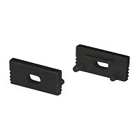 Заглушка SL-SLIM-H7 BLACK с отверстием пластик Arlight 037510