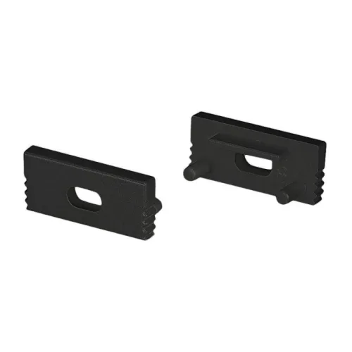 Заглушка SL-SLIM-H7 BLACK с отверстием пластик Arlight 037510