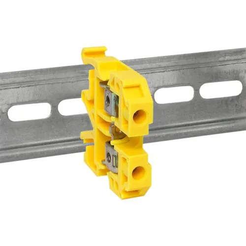 Колодка клеммная JXB-2.5/35 (25а) желт. EKF plc-jxb-2.5/35y фото 2