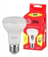 Лампа светодиодная RED LINE LED R63-8W-827-E27 R R63 8Вт рефлектор E27 тепл. бел. ЭРА Б0050701