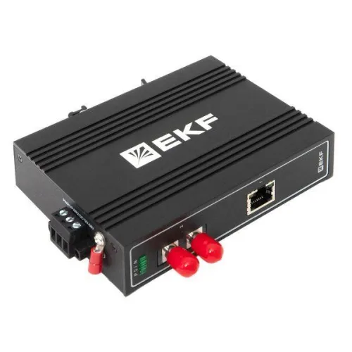Медиаконвертер 10/100/1000Base-TX в 1000Base-X разъем ST двойн. одномодовое оптоволокно 1310нм TSX EKF TSX-MC-1GX1GT-ST фото 12