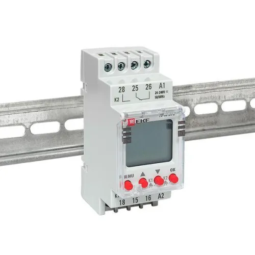 Таймер электронный двухканальный ТЭ-80 24-230В EKF te-80-24-2 фото 5