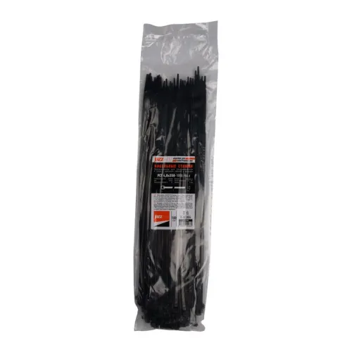 Хомут кабельный PCT 4.8х350-100BL 4.8х350 PA6.6 черн.(уп.100шт) JazzWay 5054660 фото 4