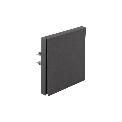 Выключатель проходной (переключатель) 1-кл. СП STRONG MIELE 10А графит Kranz KR-78-0708-6 фото 5